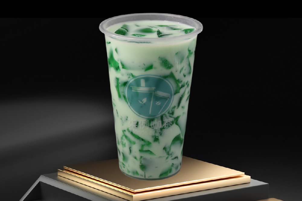 薄荷撞奶绿
